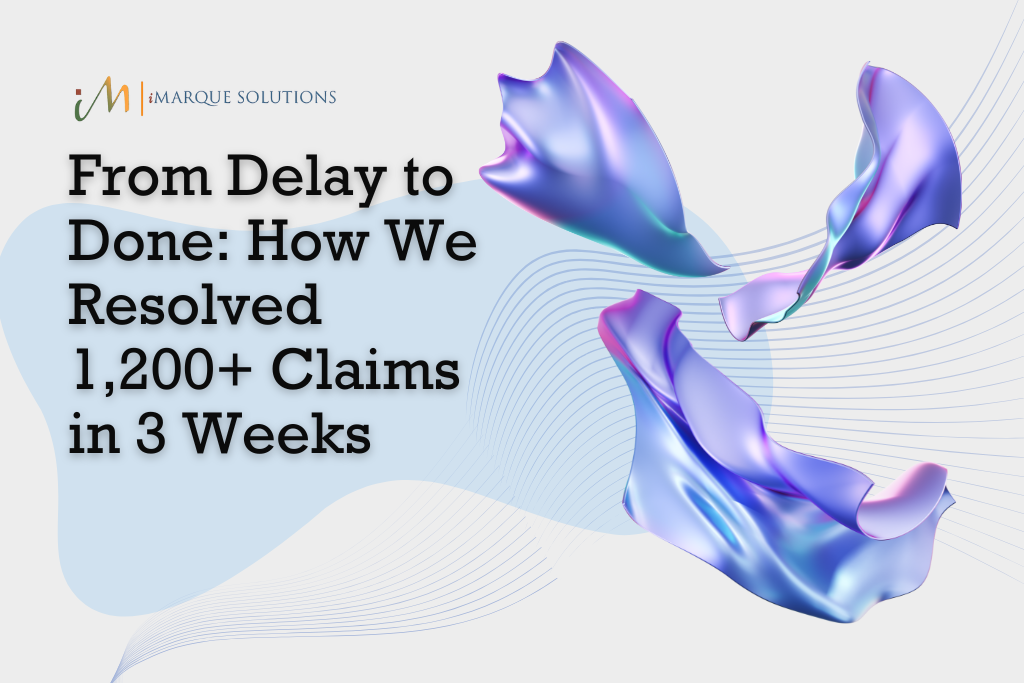 1,200 plus claims in 3 week how?